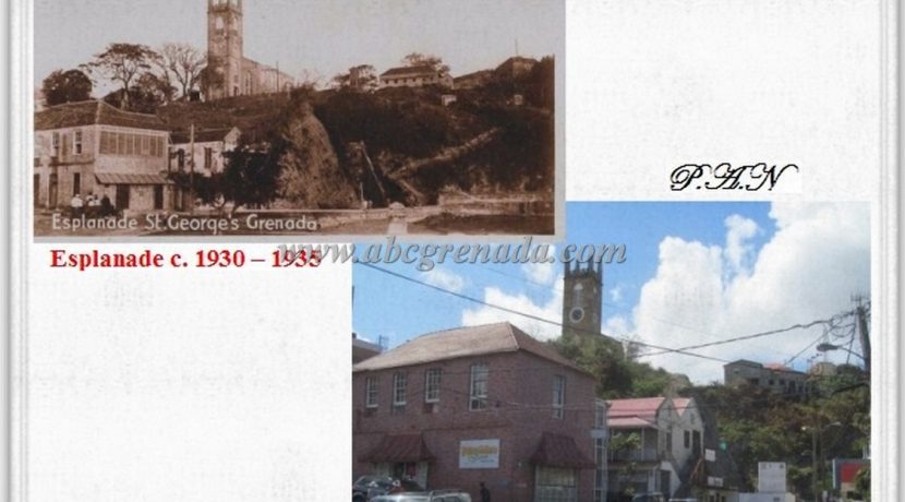Esplanade c. 1930 - 1935 & 2016 Comparisons
